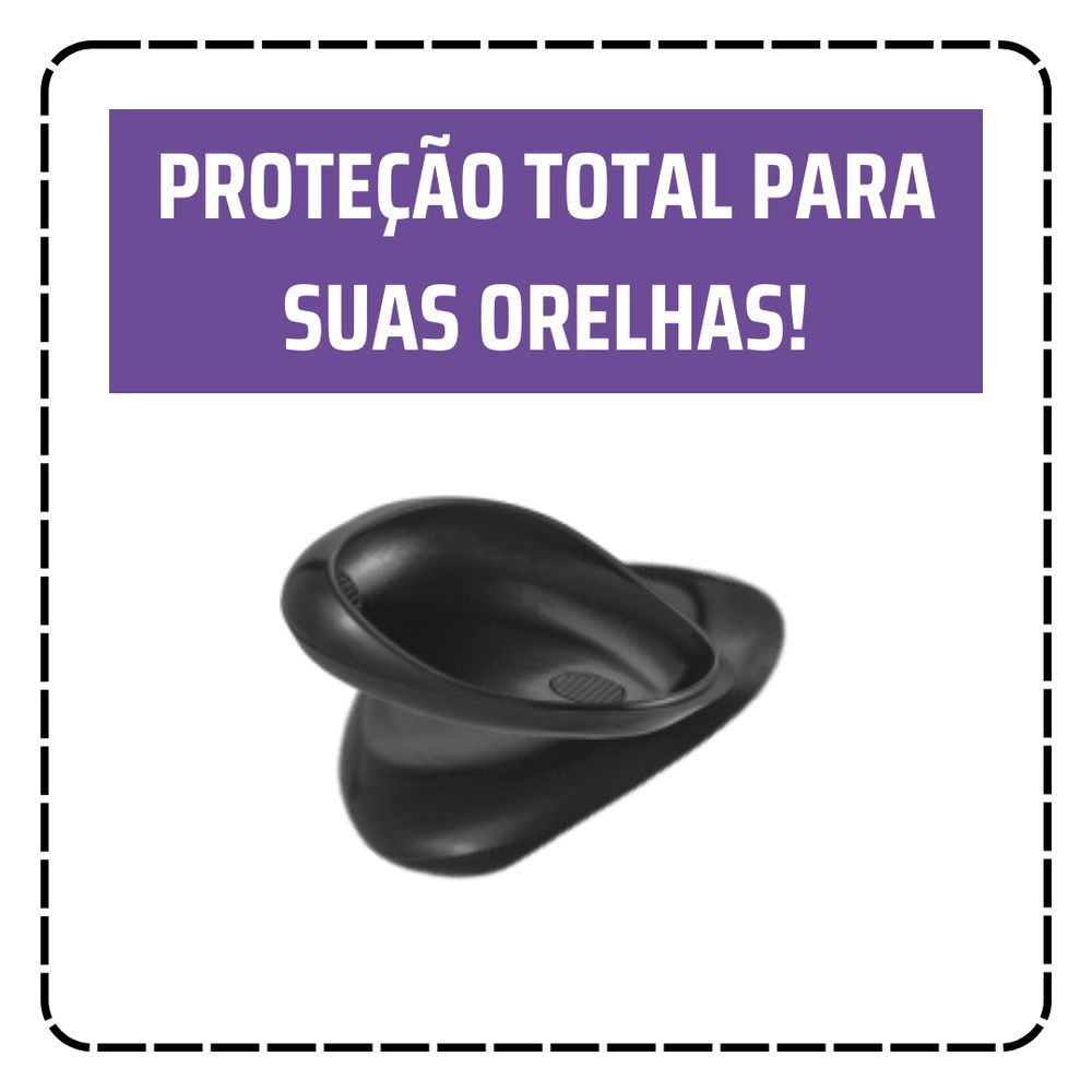 Encontraproduto.com.br - Protetor de Orelhas Dompel com 2 Pares (331)