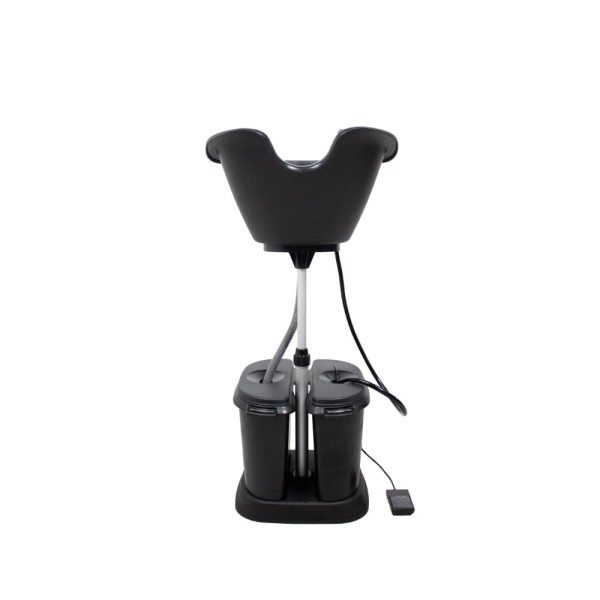 Encontraproduto.com.br - Lavatório de Cabelo Portátil Dompel com Bomba e Reservatório de Água - 110V/220V