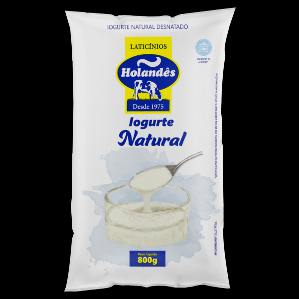 Iogurte Natural HOLANDÊS Desnatado 800g