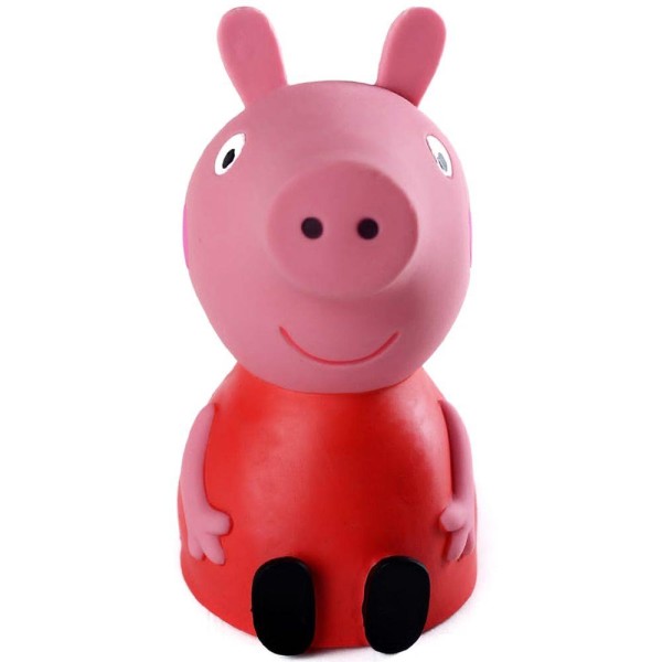 Encontraproduto.com.br - Mordedor Peppa Pig Sentada - Latoy