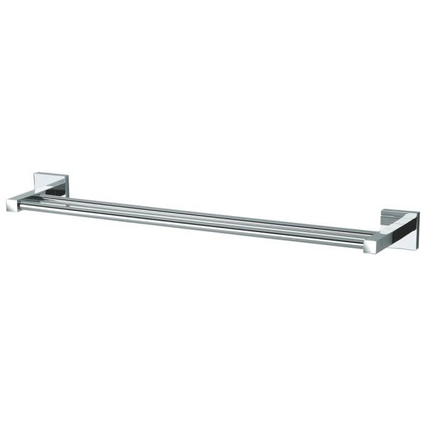 Encontraproduto.com.br - Porta Toalha Duplo Perflex Quadra Cromado 12121210