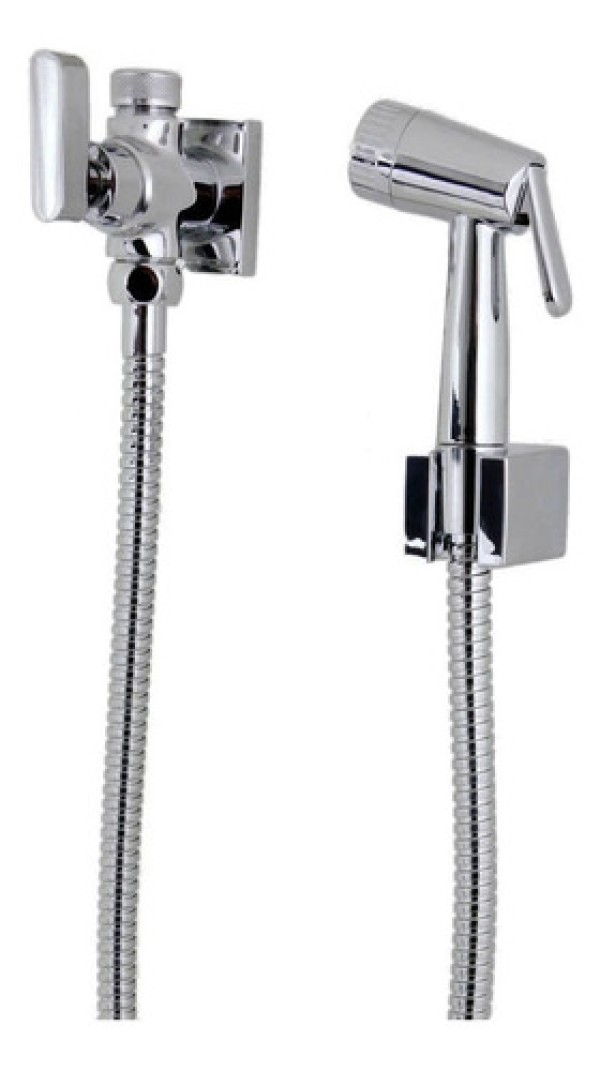 Ducha Higienica Com Derivação Perflex Dom Cromada 10307410