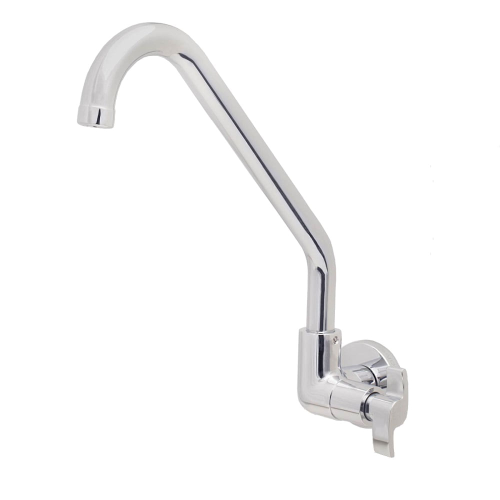 Encontraproduto.com.br - Torneira Cozinha Parede Perflex Unica Bica Movel 10748610