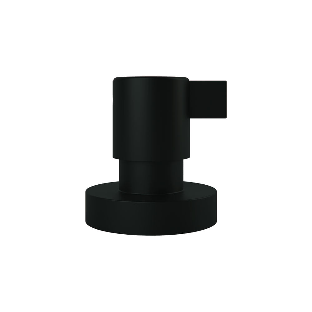 Encontraproduto.com.br - Acabamento para Registro PF82 BS DN15-20-25 Ice Preto Fosco Perflex