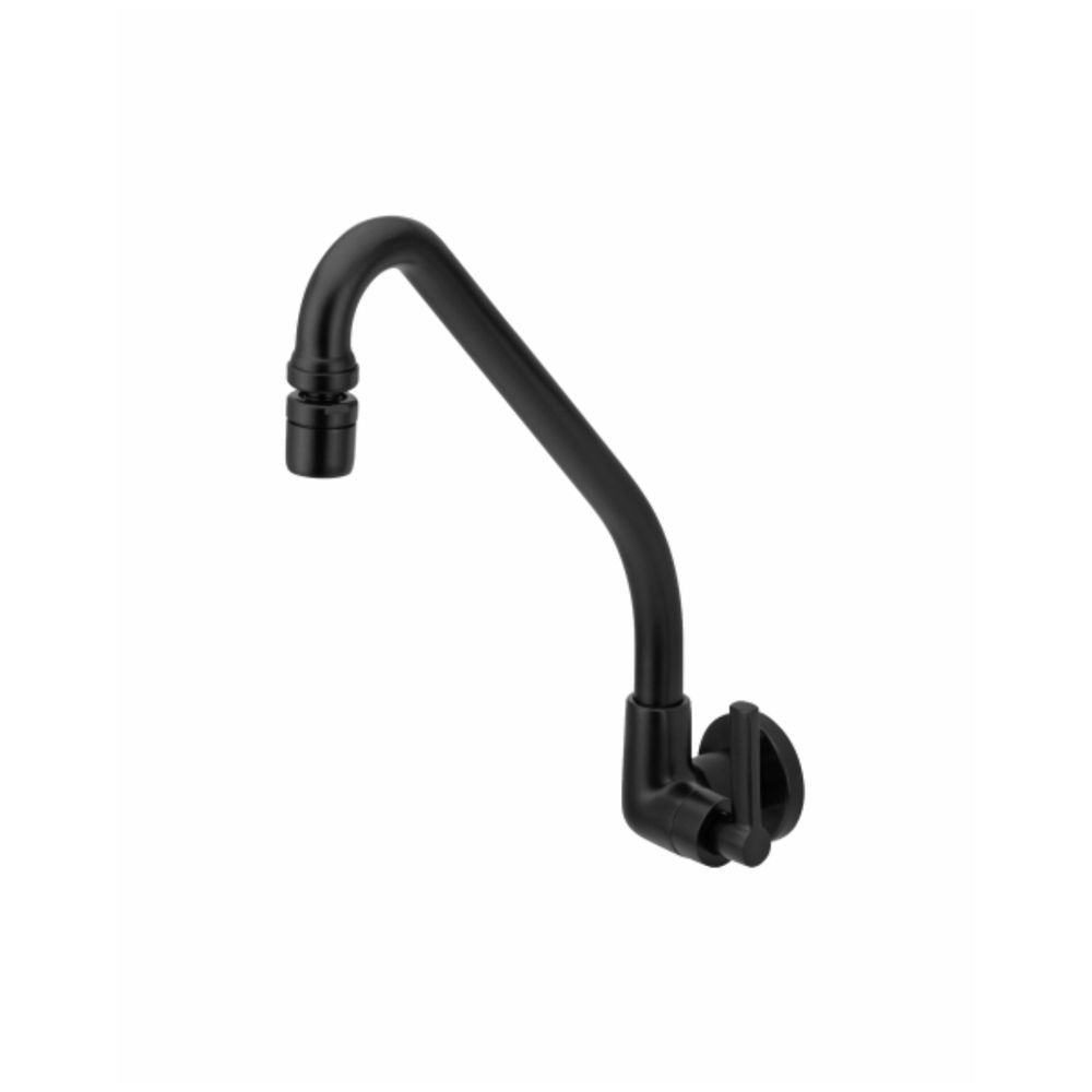 Torneira Cozinha Perflex Mais Parede Preto Fosco 10746424