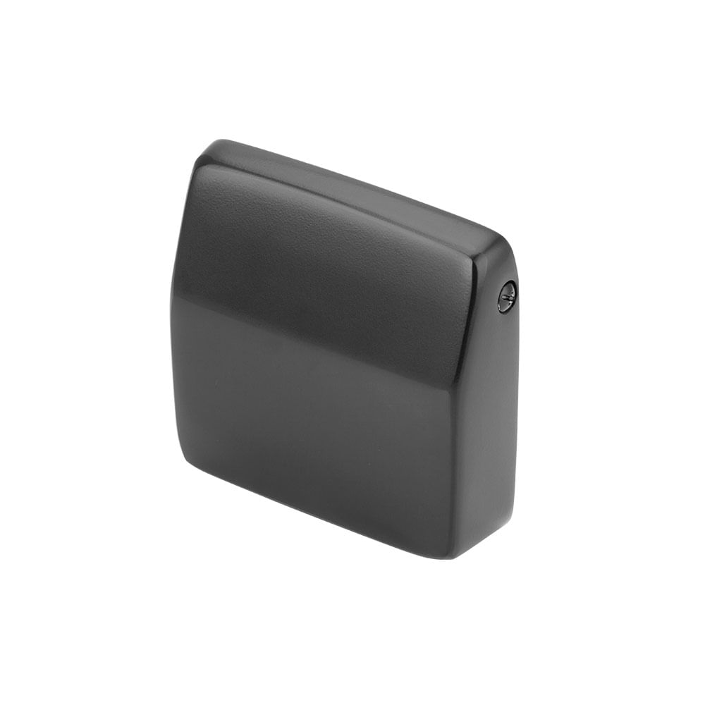 Acabamento para Válvula de Descarga Universal Preto Fosco - Perflex
