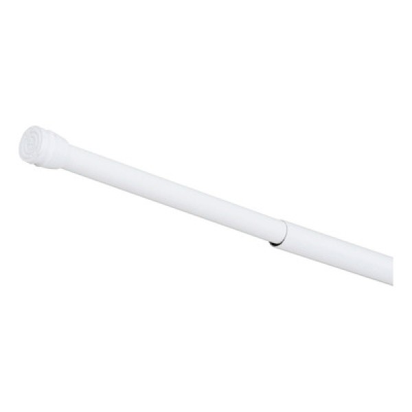 Encontraproduto.com.br - Varão Para Cortina Para Banheiro Maxeb Fácil Fixação 0,90x1,40m