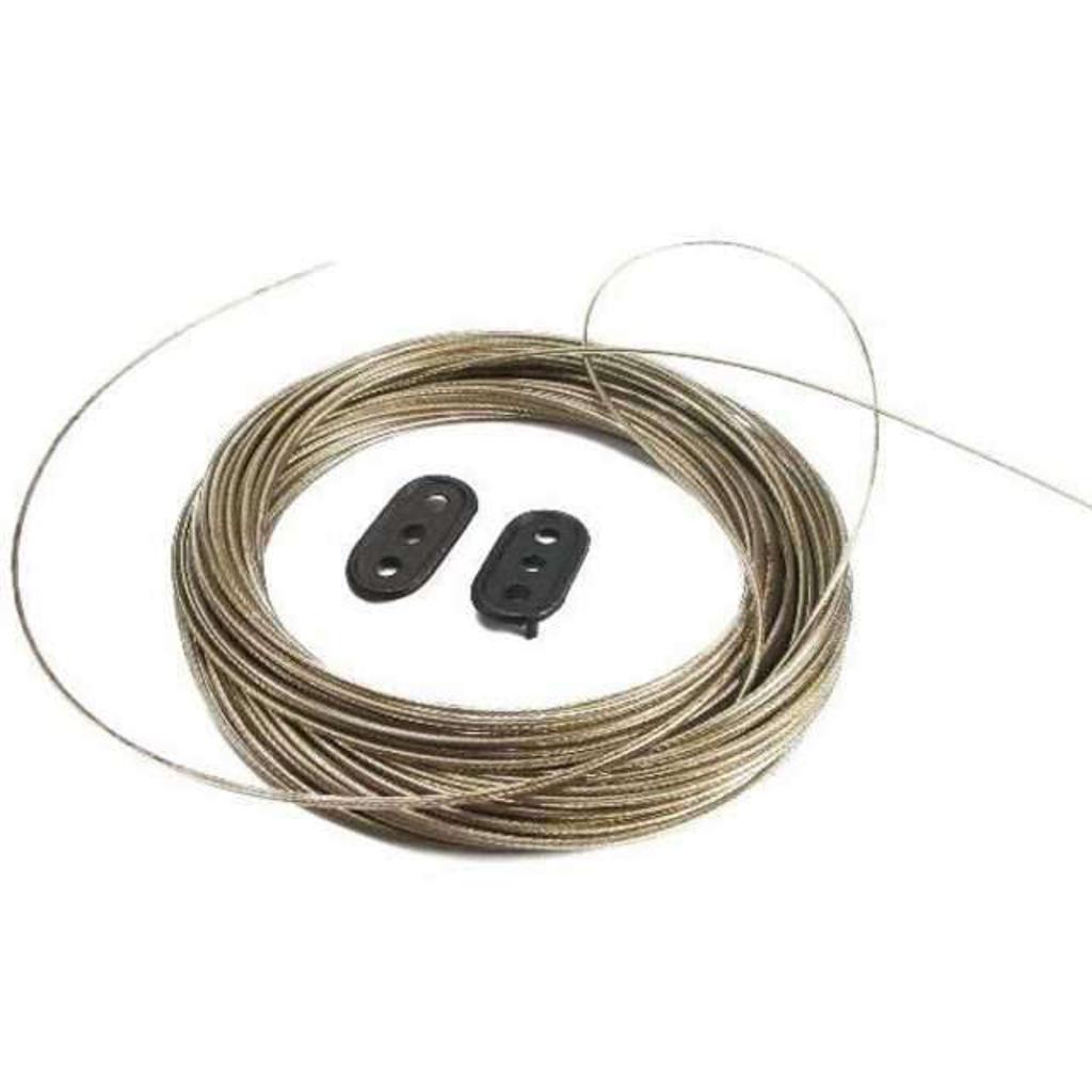 Encontraproduto.com.br - Corda Para Varal Aço Maxeb Revestido PVC 15M