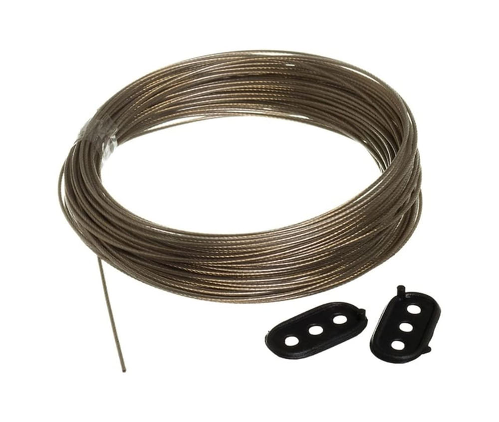 Encontraproduto.com.br - Corda Para Varal Aço Maxeb Revestido PVC 15M