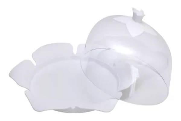 Encontraproduto.com.br - PORTA BOLO ATENAS DELTA UTIL REF 450 CORES SORTIDAS BOLEIRA