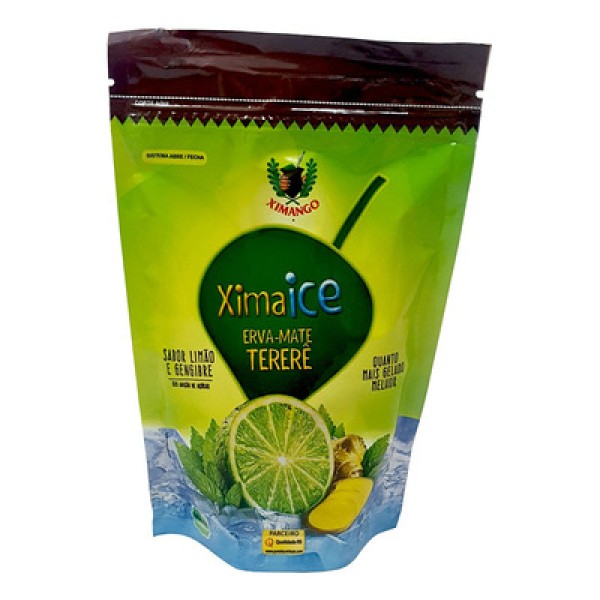 Encontraproduto.com.br - Erva Mate Tereré Ximaice Limão e Gengibre Pacote com 250g