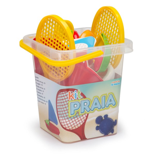 Encontraproduto.com.br - Conjunto de Praia - 11 peças - Monte Líbano - Cores Sortidas