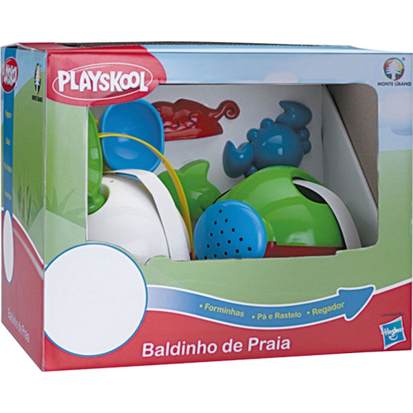 Encontraproduto.com.br - Kit Praia Playskool Happy Day 9815 Monte Líbano