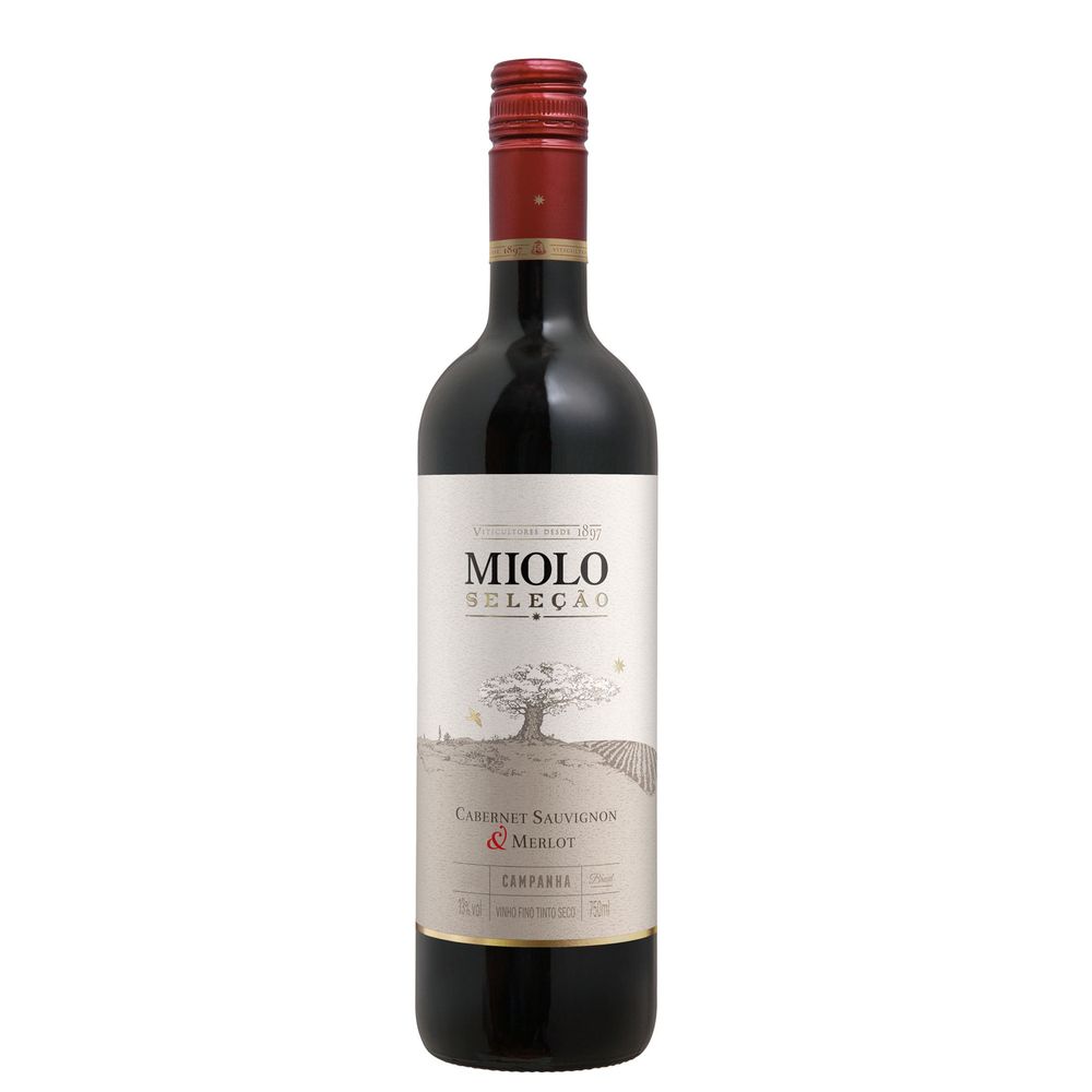 Encontraproduto.com.br - Vinho Miolo Seleção Tinto Cabernet Sauvignon Merlot 750ml