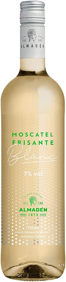 Encontraproduto.com.br - VINHO NACIONAL MOSCATEL ALMADEN 750ML FRISANTE BLANC