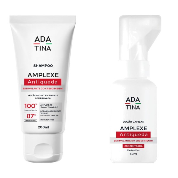 Encontraproduto.com.br - Kit Antiqueda Amplexe Shampoo e Loção: Força e Crescimento