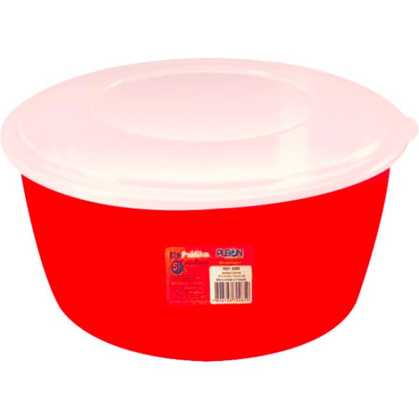 Pote com Tampa Pleion Multiuso 5,5L Unidade