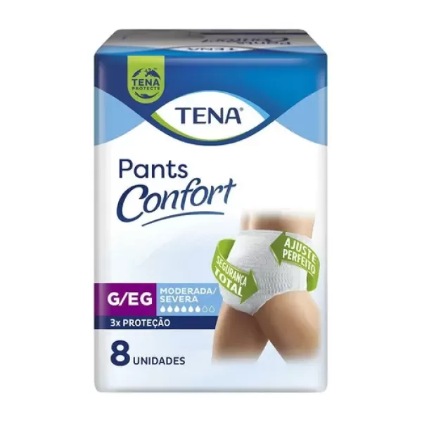 Roupa Íntima Tena Pants G/EG Pacote com 8 unidades