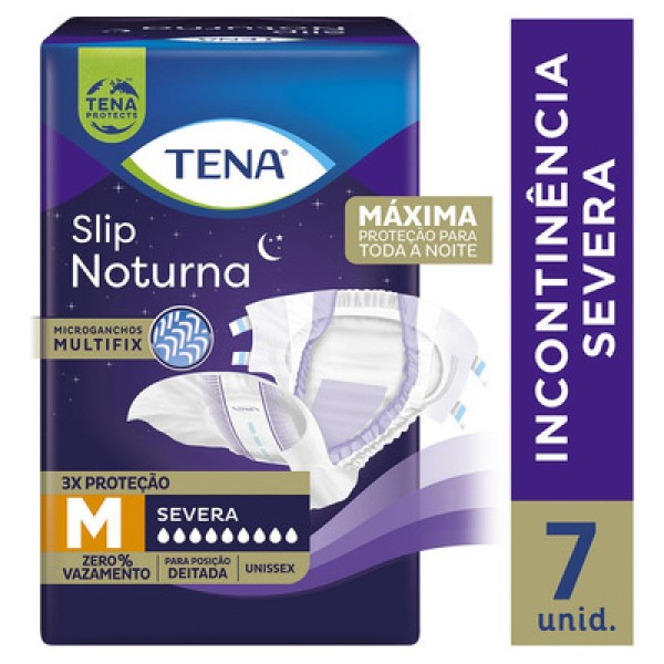Tena Slip Noturna Fralda Adulta M C-16