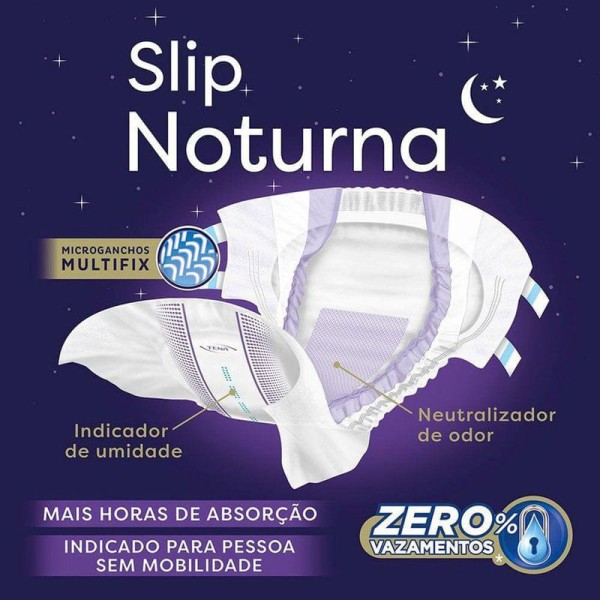 Encontraproduto.com.br - Fralda Tena Slip Noturna Geriatrica Com 16 Unidades Tamanho Eg Severa