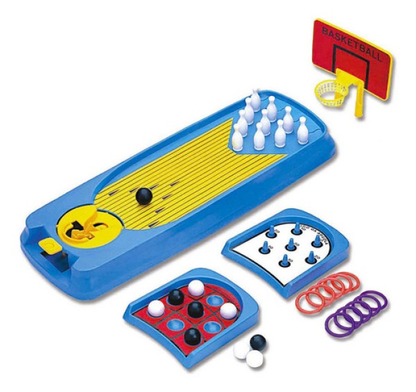 Encontraproduto.com.br - Kit De Jogos 4 Em 1 Game - Braskit