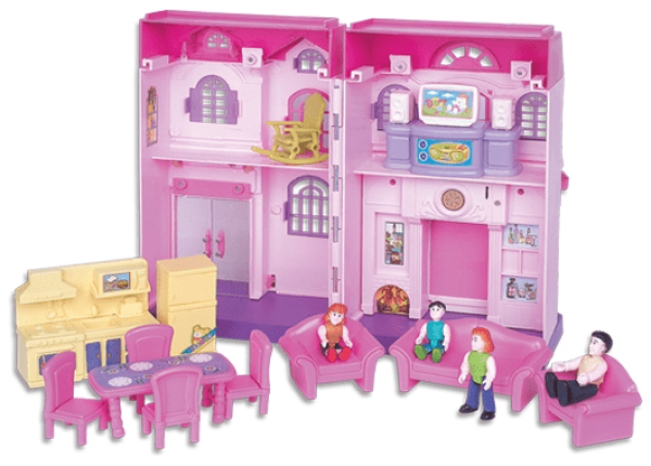 Encontraproduto.com.br - Casinha Dos Sonhos Suite Com Som De Campainha - Braskit