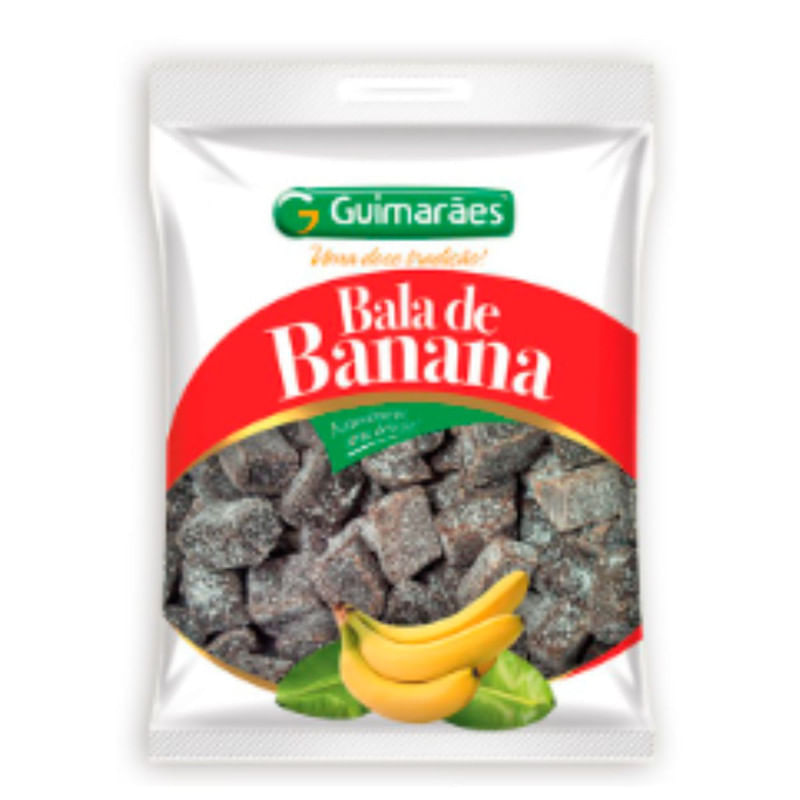Encontraproduto.com.br - Bala de Banana Guimarães 200g