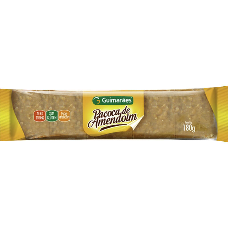 Encontraproduto.com.br - Paçoca com Leite Condensado Guimarães 180g