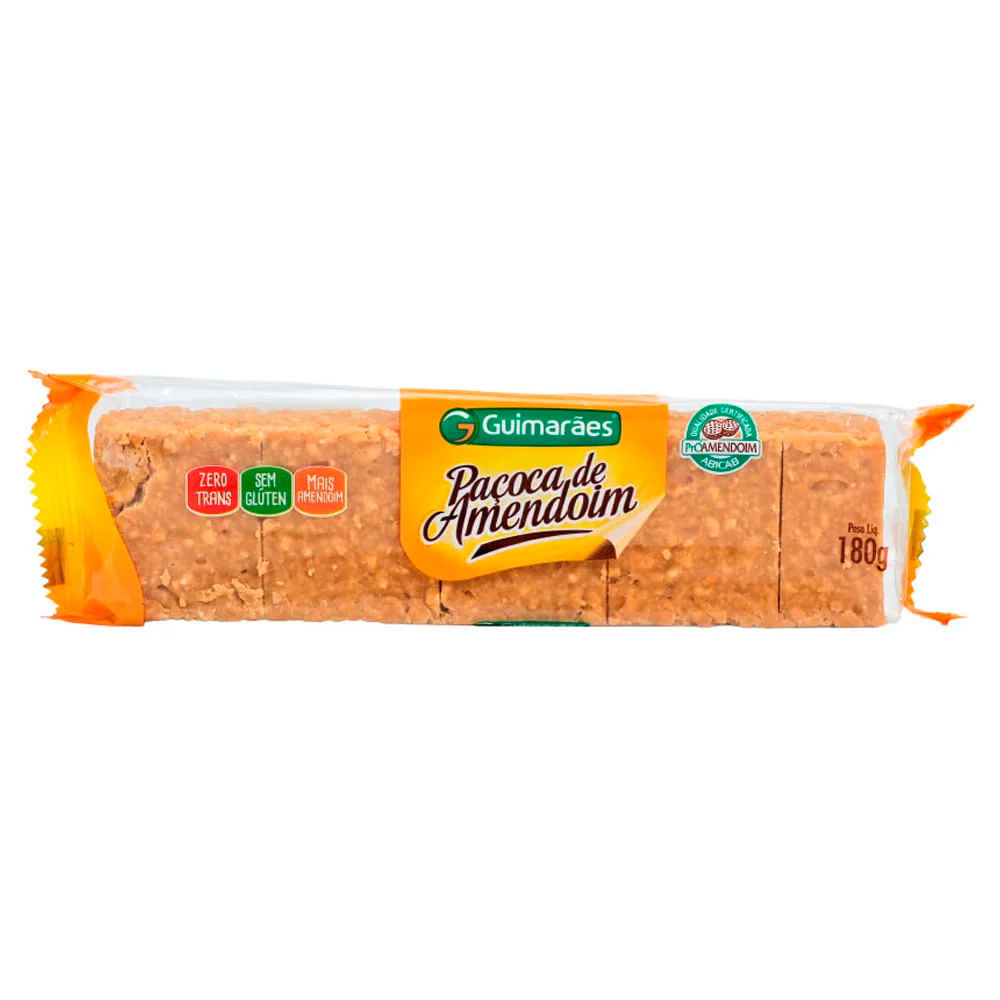 Encontraproduto.com.br - Paçoca com Leite Condensado Guimarães 180g