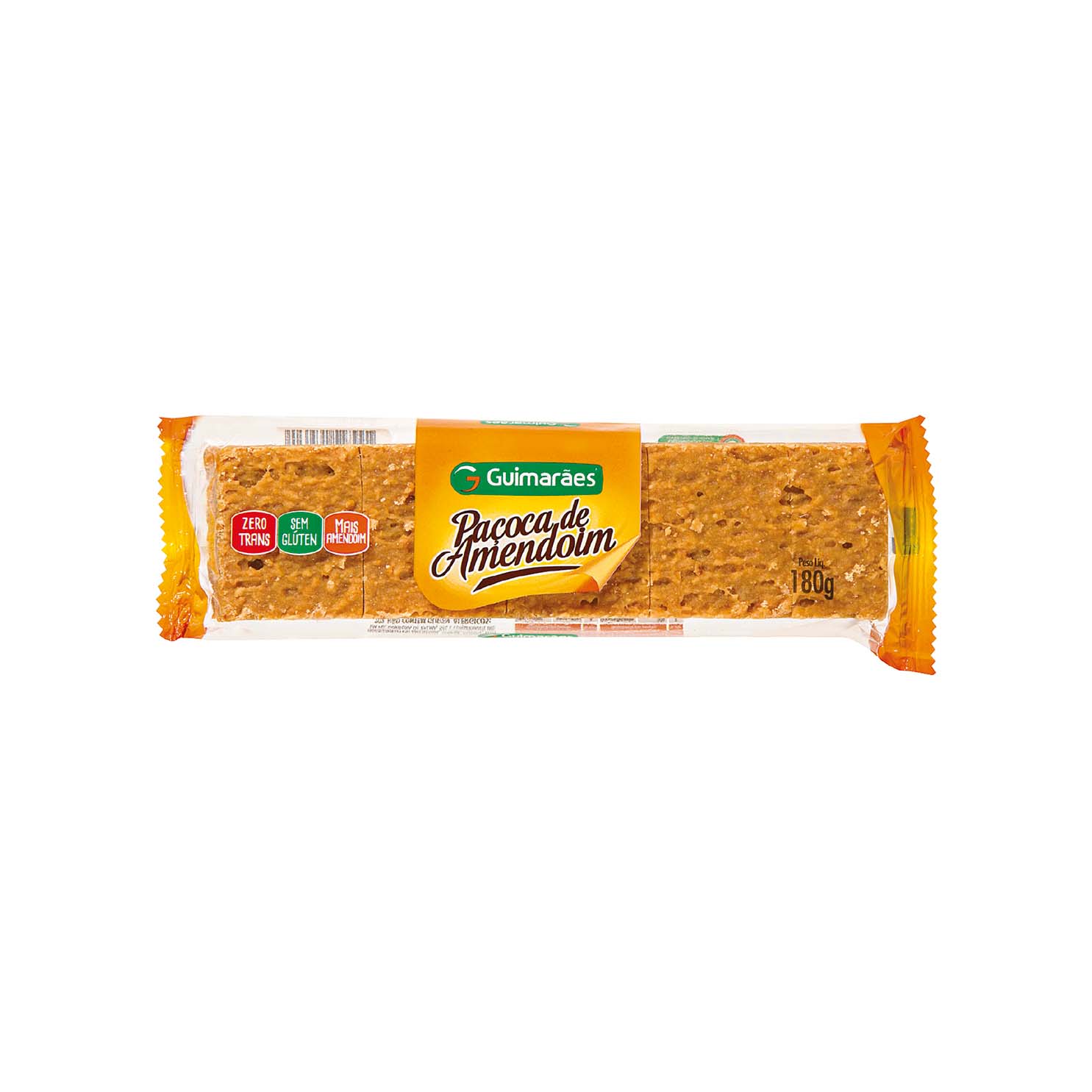Encontraproduto.com.br - Paçoca com Leite Condensado Guimarães 180g