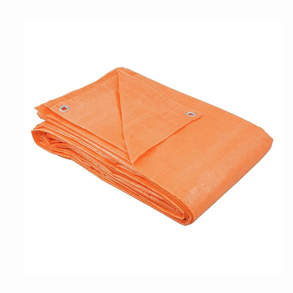 Lona polietileno 12x10m laranja 100 micras - Belfix
