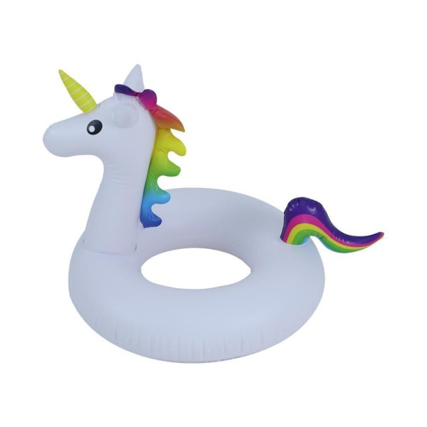 Encontraproduto.com.br - Boia Redonda Infantil Unicórnio 55 Cm Bel