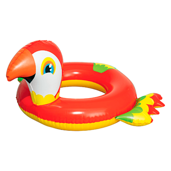 Encontraproduto.com.br - Boia Inflável Infantil Circular Animais Safari Bel Sortido