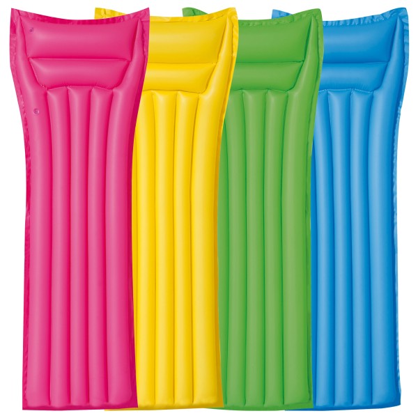Encontraproduto.com.br - Colchão Inflável Bronzeador para Piscina Cores Sortidas Bel