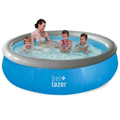 Encontraproduto.com.br - Piscina Inflável Redonda 1000 Litros  - 100000 - Bel Fix