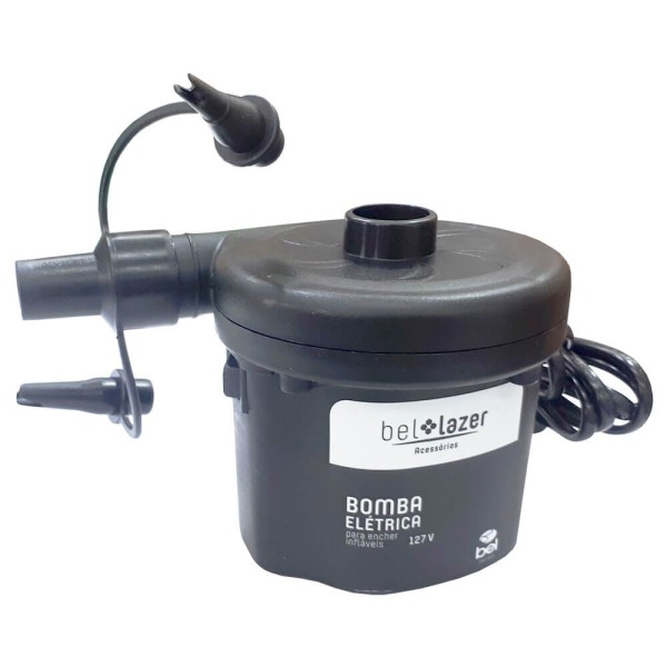 Bomba Eletrica Bel Fix para Inflar Dupla Funcao 127V