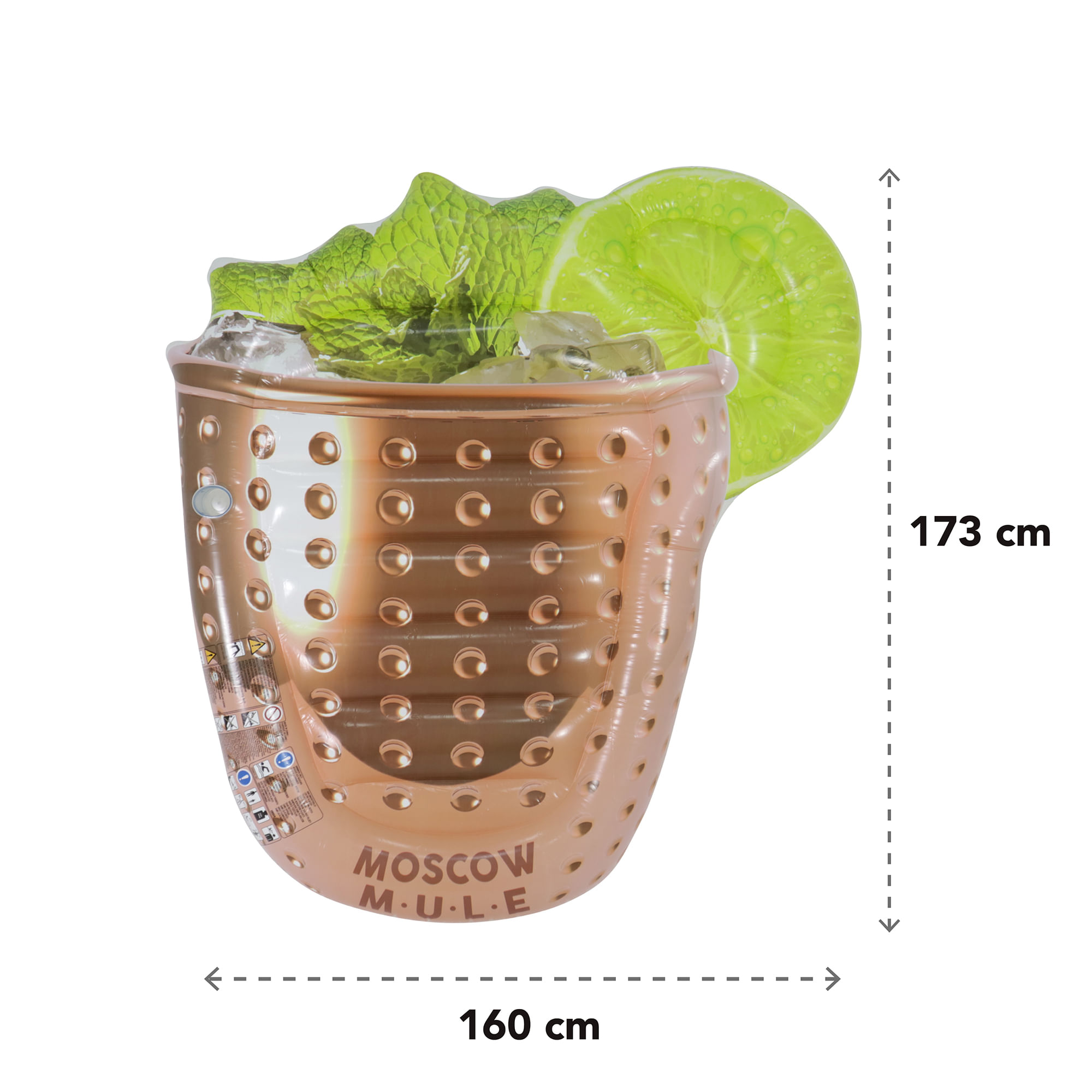 Encontraproduto.com.br - Boia Moscow Mule Bel