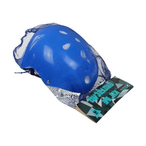 Encontraproduto.com.br - Kit de Proteção Radical Premium Completo c/ Capacete Tam. M - Belfix Azul - 441202