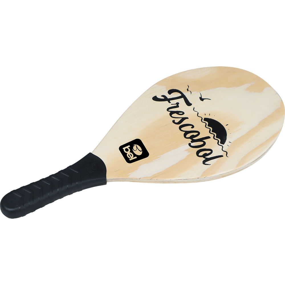 Encontraproduto.com.br - Kit Frescobol 2 Raquetes/Bola 4810 Bel Fix