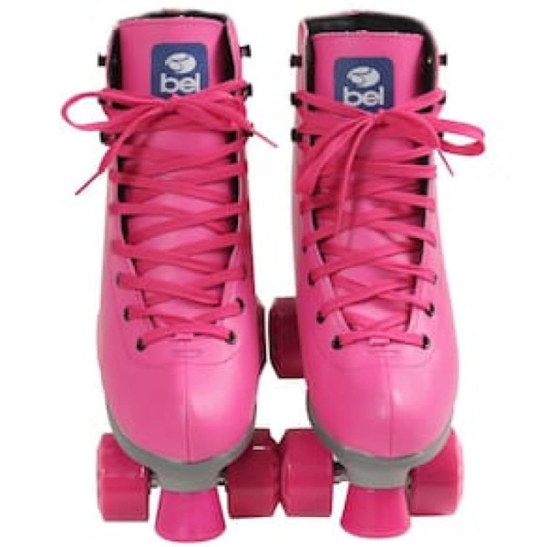 Encontraproduto.com.br - Patins Quad Retrô Rosa Bel