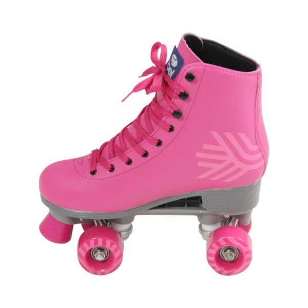 Encontraproduto.com.br - Patins Quad Retrô Rosa Bel