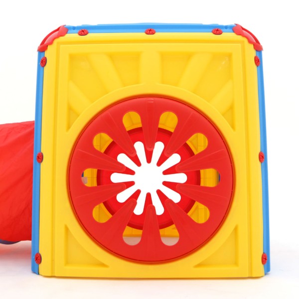 Encontraproduto.com.br - Túnel E Cubo Infantil Retrátil E Portátil Belfix Colorido