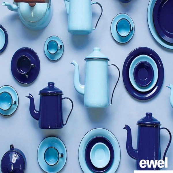 Encontraproduto.com.br - Caneca Leiteira Com Bico 1 Litro Esmaltada Ewel Original Off