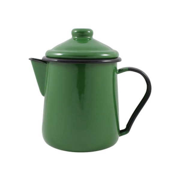 Encontraproduto.com.br - Leiteira tradicional qualidade Agata 1,1L Verde - Mãe Ágata