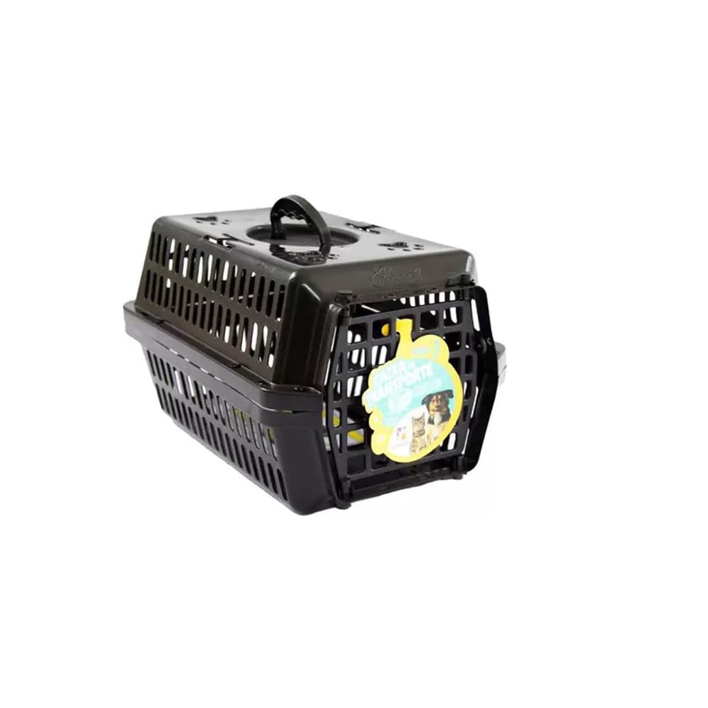 Caixa De Transporte Para Cães E Gatos Alvorada 4 Black