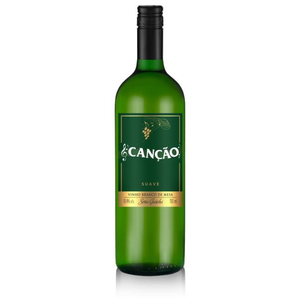 Encontraproduto.com.br - Vinho Branco Suave Canção Serra Gaúcha Garrafa 750ml