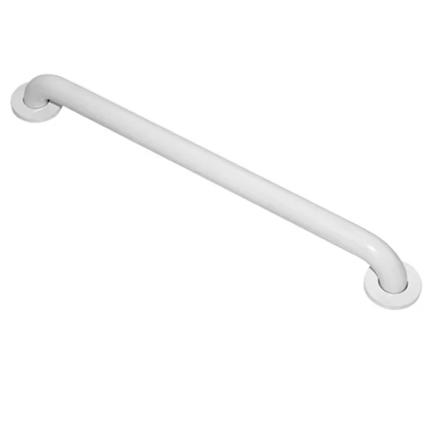 Encontraproduto.com.br - Barra de Apoio em Aço Inox 80cm Branco Wog