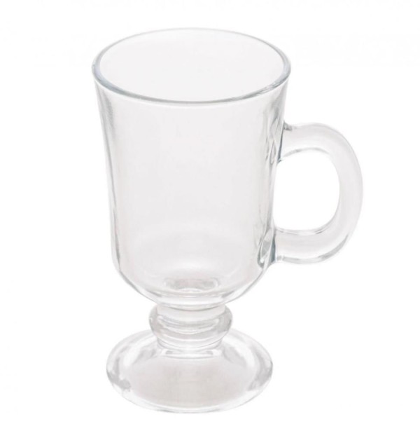Encontraproduto.com.br - Jogo 6 Caneca Taça Cappuccino Café Irish Coffe 220ml - Lyor