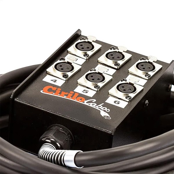 Encontraproduto.com.br - Medusa 6 Vias Montada Com Conectores Santo Angelo - 50 Mt