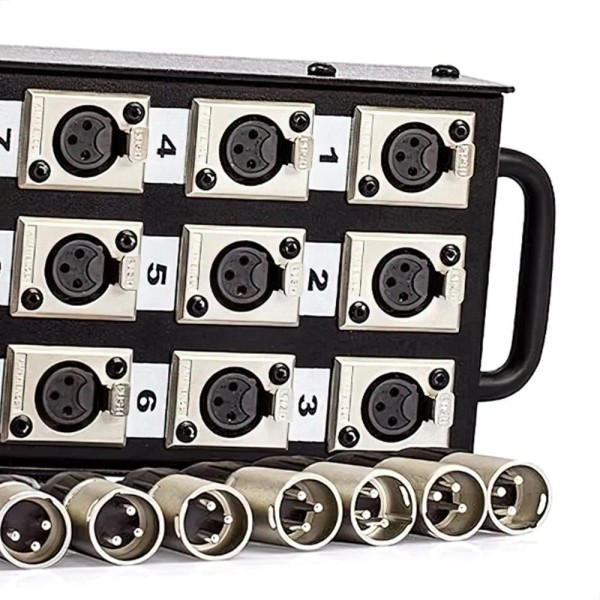 Encontraproduto.com.br - Medusa 8 Vias Com Conectores E Multicabos, Amphenol 20m